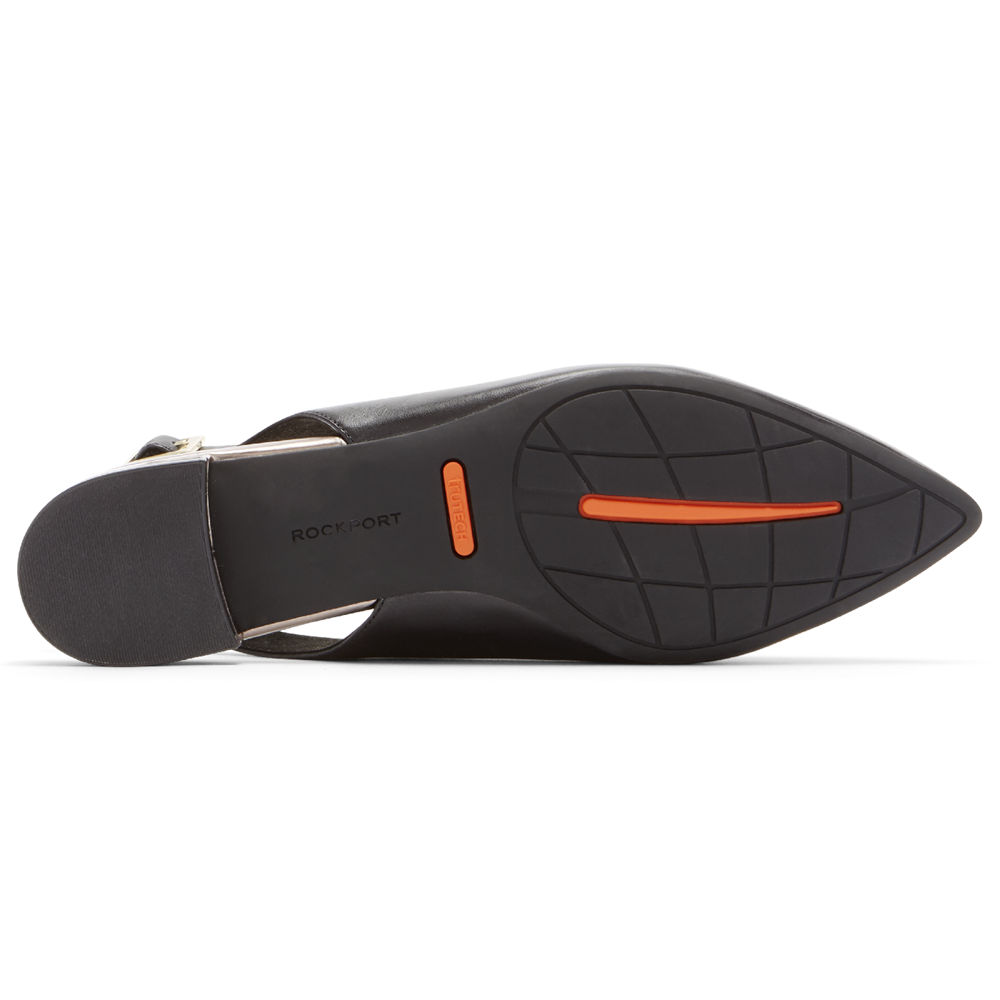 Rockport Slingback Dam Svarta - Total Motion Adelyn - NVDUZ3659